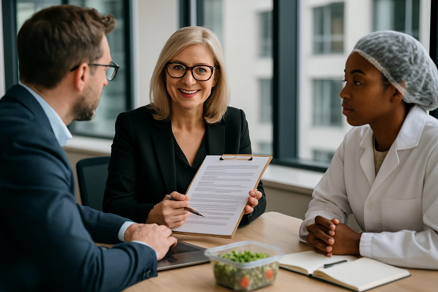 photographic Regulatory Compliance and COnsulting for food safety industry professionals modern setting no text in image-1