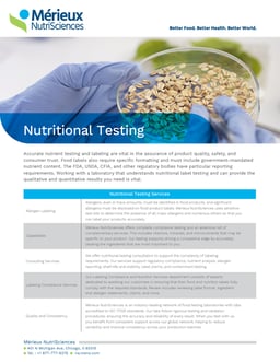 flyer-nutritional testing AS - Optimized