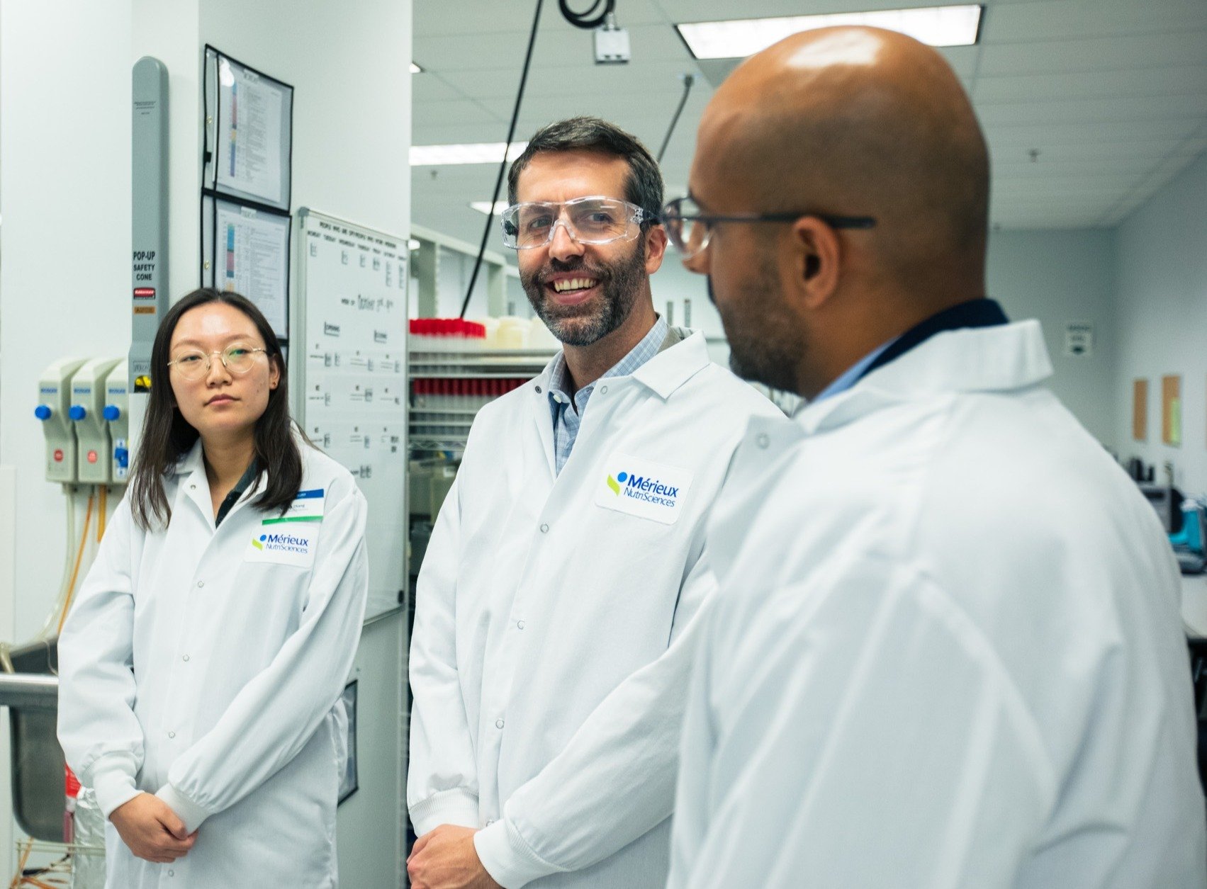 Team of professionals performing Mérieux NutriSciences outsourced work for food safety and compliance.