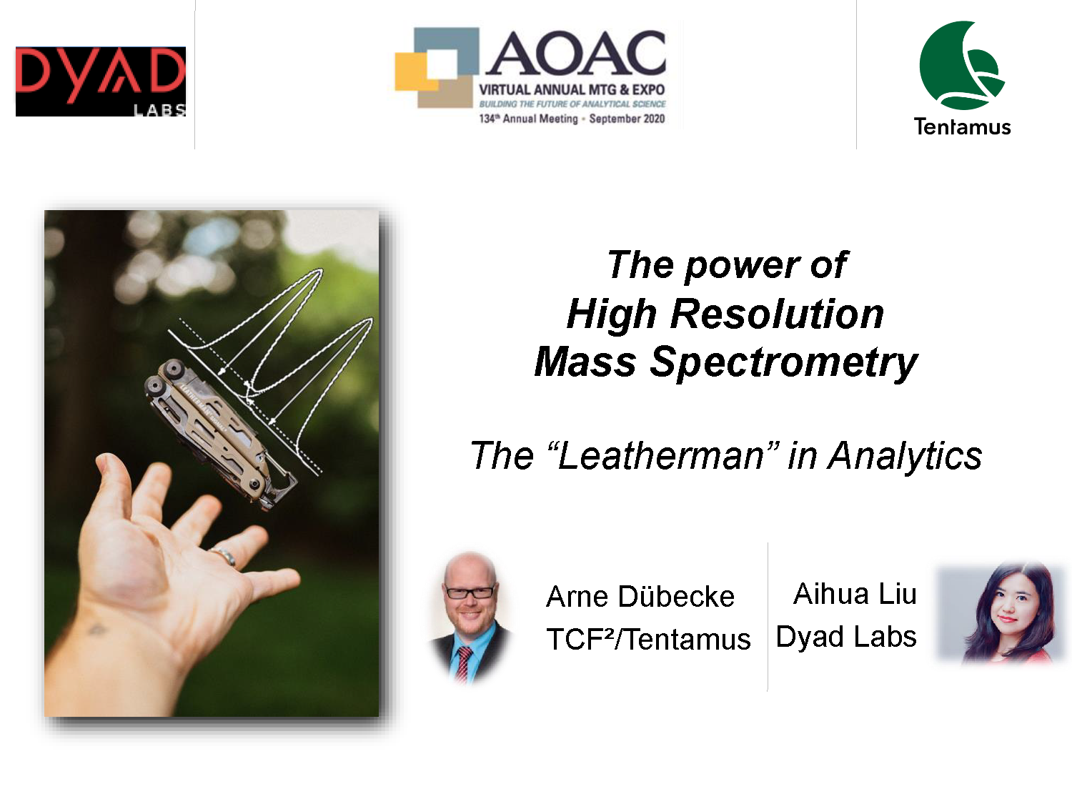 2020 AOAC Session High Resolution Mass Spectrometry