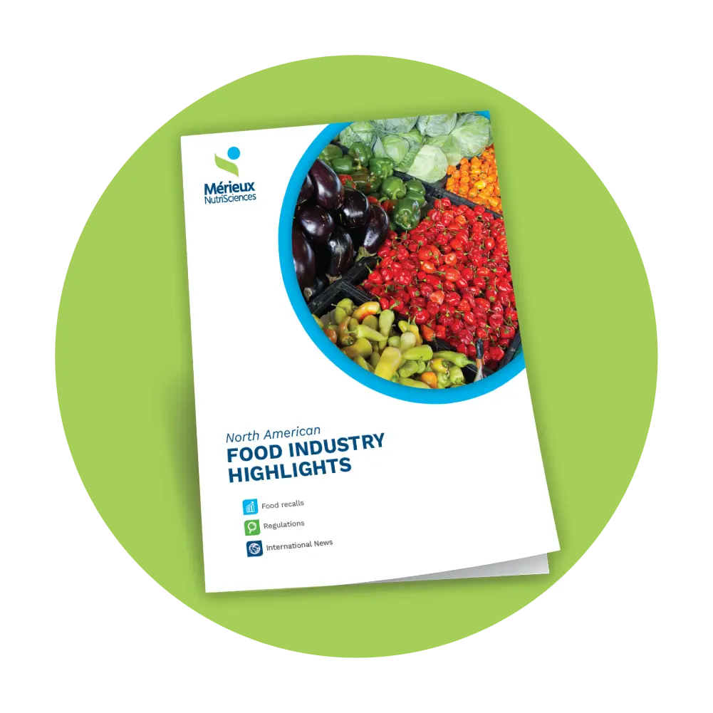 Food Industry Hightlights - Landing Page